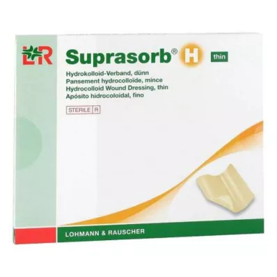 Suprasorb H hydrokolloidbandasje tynn 5x5 cm, 10 stk