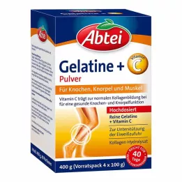 ABTEI Gelatin pluss C-vitaminpulver, 400 g