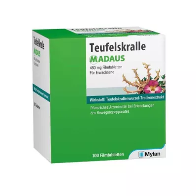 Devils claw Madaus filmdrasjerte tabletter, 100 stk