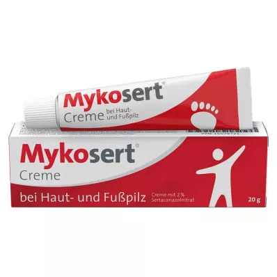 Mykosert krem for hud og fotsopp, 20 g Mykosert krem for hud og fotsopp, 20 g