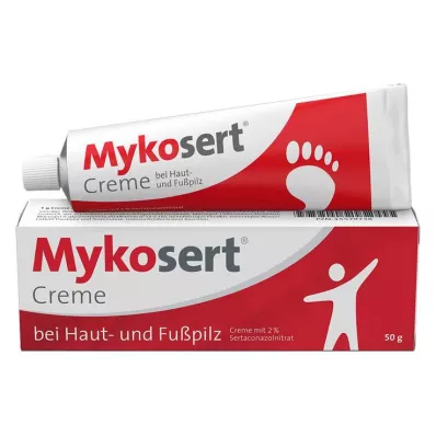 Mykosert krem for hud og fotsopp, 50 g Mykosert krem for hud og fotsopp, 50 g