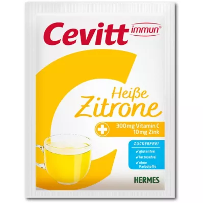 CEVITT immune hot lemon sukkerfritt granulat, 14 stk