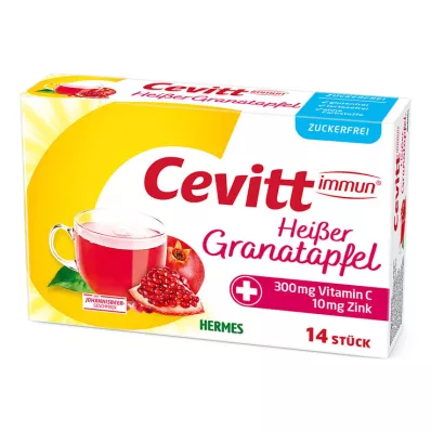 Cevitt immune varmt granateple sukkerfrie granulat, 14 stk Cevitt immune varmt granateple sukkerfrie granulat, 14 stk
