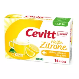 CEVITT immune hot lemon classic granulat, 14 stk