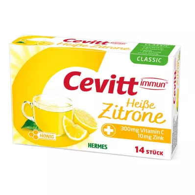 CEVITT immune hot lemon classic granulat, 14 stk