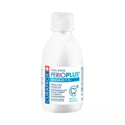 Curaprox Perio Plus + Regenerate munnvann, 200 ml Curaprox Perio Plus + Regenerate munnvann, 200 ml