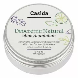 DEO CREME uten aluminium naturlig, 50 ml