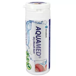 MIRADENT Aquamed tyggegummi for munntørrhet, 30 g