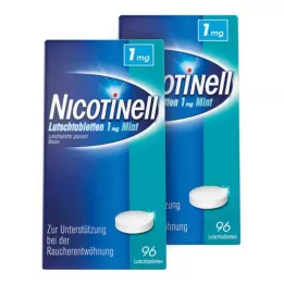 NICOTINELL Sugetabletter 1 mg Mint, 2X96 St