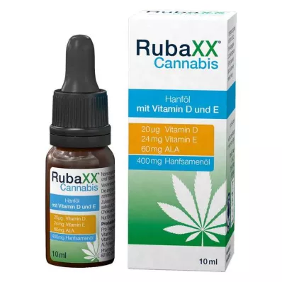 RUBAXX Cannabisdråper til oral bruk, 10 ml