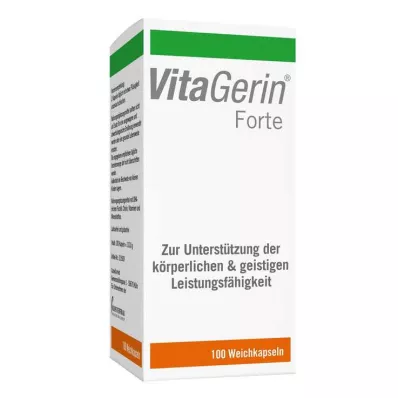 VITA GERIN Forte myke kapsler, 100 stk
