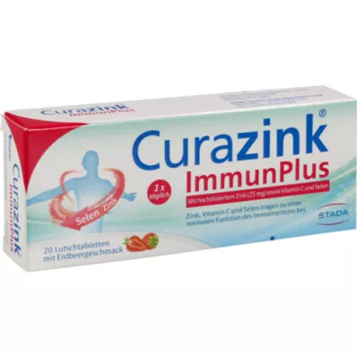 CURAZINK ImmunPlus sugetabletter, 20 stk