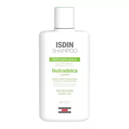 ISDIN Nutradeica sjampo mot flass og fett hår, 200 ml
