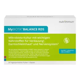 MYBIOTIK BALANCE RDS 20x2 g Plv.+20 kapsler, 1 P