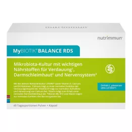 MYBIOTIK BALANCE RDS 40x2 g plv.+40 kapsler, 1 p