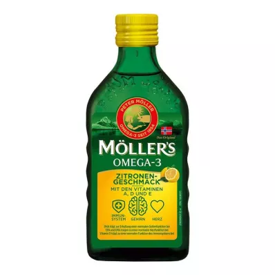 Möllers Omega-3 sitronsmaksolje, 250 ml