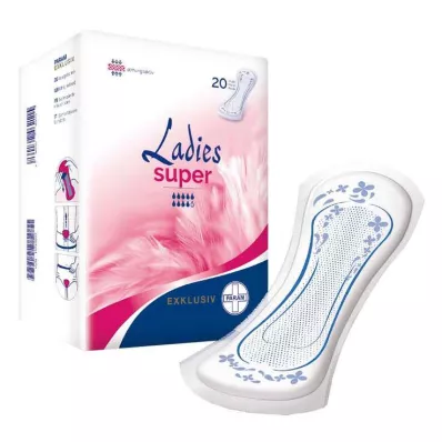 Param Ladies Exclusive Incontinence Insert Super, 20 stk Param Ladies Exclusive Incontinence Insert Super, 20 stk
