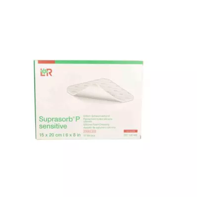 Suprasorb P sensitiv PU-skum ikke-bor 15x20cm, 10 stk