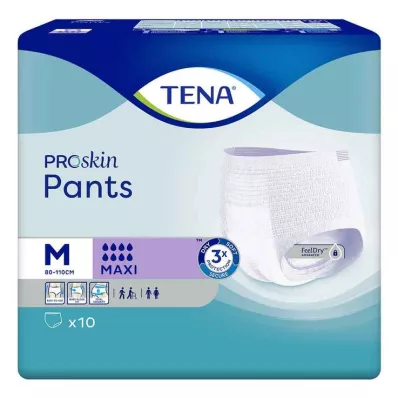 TENA PANTS maxi M engangsbukser, 10 stk TENA PANTS maxi M engangsbukser, 10 stk