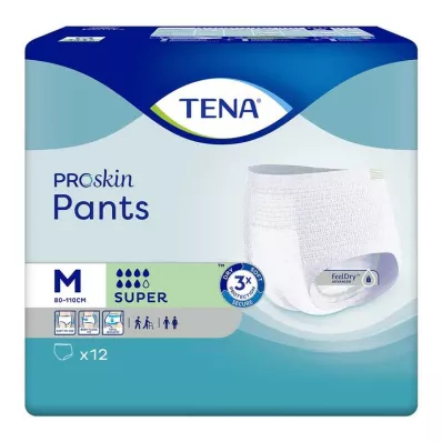TENA PANTS super M engangsbukser, 12 stk TENA PANTS super M engangsbukser, 12 stk