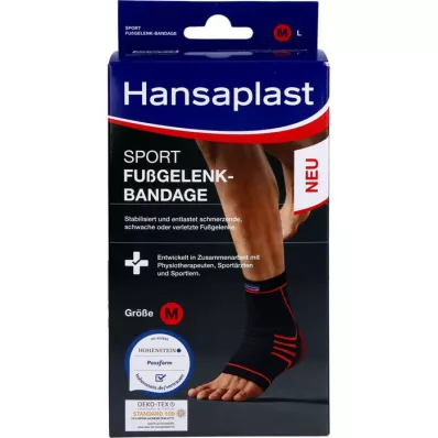 HANSAPLAST Sport ankelskinne størrelse M, 1 stk