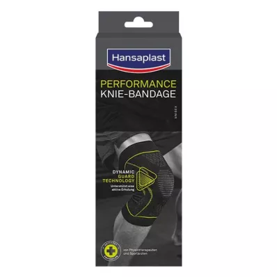 HANSAPLAST Sportsknebandasje størrelse L, 1 stk HANSAPLAST Sportsknebandasje størrelse L, 1 stk