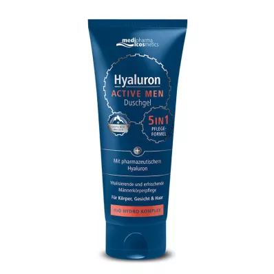 HYALURON ACTIVE MEN Dusjgelé, 200 ml