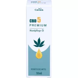 CBD CANEA 5 % Premium hampolje, 10 ml
