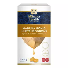 MANUKA HEALTH MGO 400+ Ingefær-sitron sugetabletter, 100 g