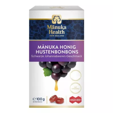 Manuka Health Mgo 400+ Solbær-lollipops, 100 g Manuka Health Mgo 400+ Solbær-lollipops, 100 g