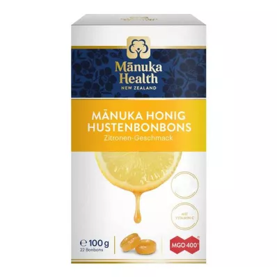 MANUKA HEALTH MGO 400+ Sitronpastiller, 100 g MANUKA HEALTH MGO 400+ Sitronpastiller, 100 g