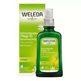 WELEDA Oppfriskende pleieolje med sitrusfrukter, 100 ml