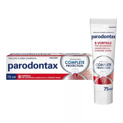 PARODONTAX Complete Protection blekende tannkrem, 75 ml