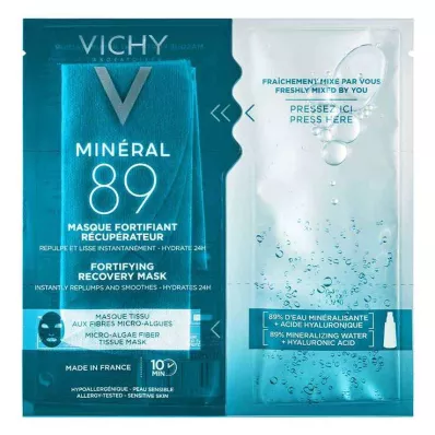 VICHY MINERAL 89 Tøymaske, 1 stk