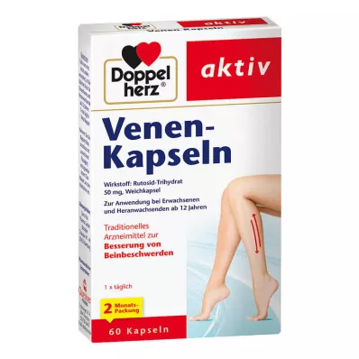 DOPPELHERZ Venekapsler, 60 kapsler