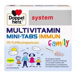 DOPPELHERZ Multivitamin Mini-Tabs familiesystem, 20 stk