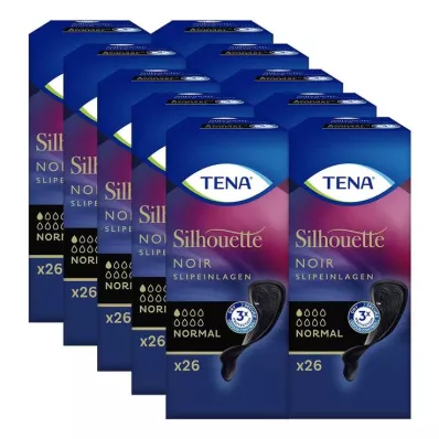 TENA® Silhouette NOIR Normale bind for inkontinens, 26 stk TENA® Silhouette NOIR Normale bind for inkontinens, 26 stk