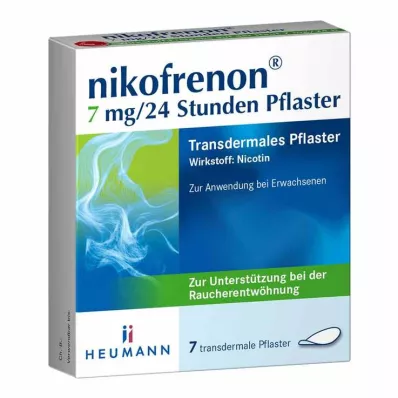 nikofrenon 7 mg/24 timers plaster, 7 stk nikofrenon 7 mg/24 timers plaster, 7 stk