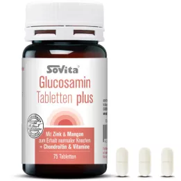SOVITA Glukosamin tabletter plus, 75 stk