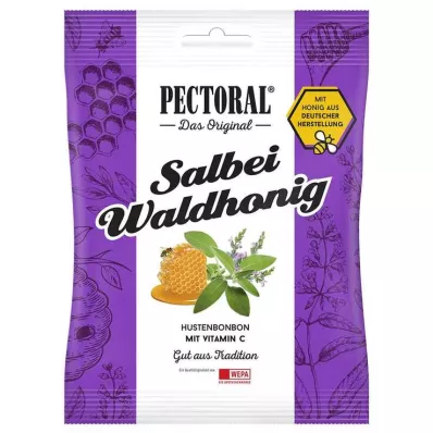 Pectoral Sage Forest Honey Candy Bag, 72 g Pectoral Sage Forest Honey Candy Bag, 72 g