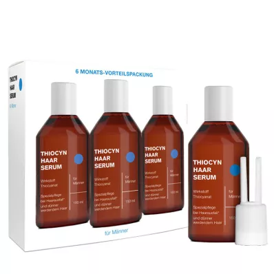 Thiocyn hårserum menn 6 måneders verdipakke, 3x150 ml Thiocyn hårserum menn 6 måneders verdipakke, 3x150 ml
