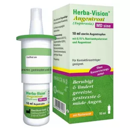 HERBA-VISION Øyenbrus MD sine øyedråper, 10 ml