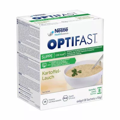 OPTIFAST Suppepotet purrepulver, 8X55 g