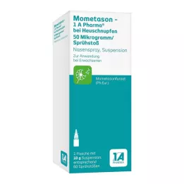 MOMETASON 1A Phar.b.Høysnue 50μg/Spr.sjokk 60, 10 g