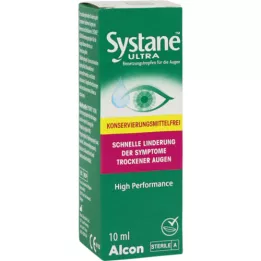 SYSTANE ULTRA Smørevæske for øyet uten konserveringsmiddel, 10 ml