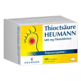 THIOCTSÄURE HEUMANN 600 mg filmdrasjerte tabletter, 100 stk