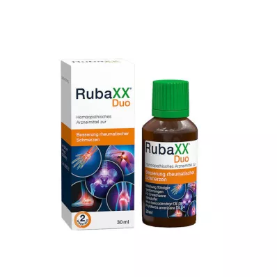 RUBAXX Duo-dråper til oral bruk, 30 ml