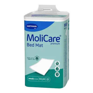 Molicare Premium Sengematte 5 dråper 60x90 cm, 25 stk Molicare Premium Sengematte 5 dråper 60x90 cm, 25 stk