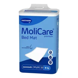 MOLICARE Premium sengematte 9 dråper 60x90 cm, 30 stk