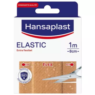 HANSAPLAST Elastisk gips 8 cmx1 m, 1 stk HANSAPLAST Elastisk gips 8 cmx1 m, 1 stk